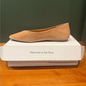 The Goldfinch Tan Suede Shoes